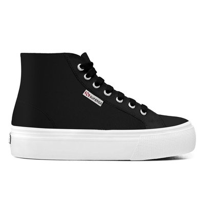 Baskets montantes en cuir 2705 , HI SUPERGA
