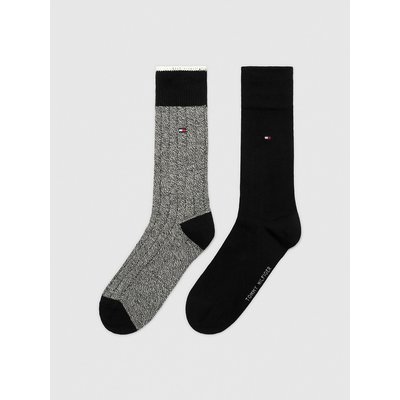 Pack of 2 Pairs of Crew Socks in Cotton Mix TOMMY HILFIGER