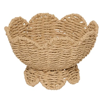 Coupe ronde en papier tressé CYRIELLE ATMOSPHERA