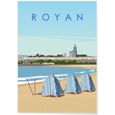 Affiche ville de Royan 2 L'AFFICHERIE