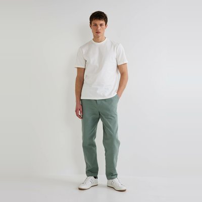 Pantalon élastiqué en coton BIO GOTS MONOPRIX