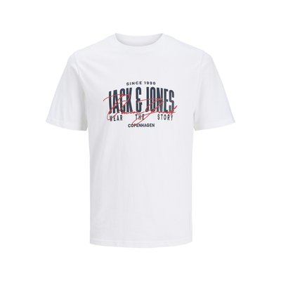 T-shirt manches courtes, col rond, AERO JACK & JONES