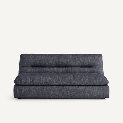 Banquette 3P modulable Toile chinée, Giuliano AM.PM