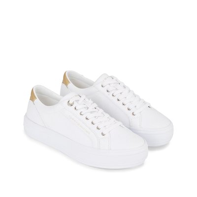 Canvas Vulcanized Trainers TOMMY HILFIGER