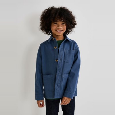 Veste worker uni en coton MONOPRIX