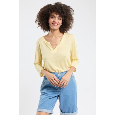 T-shirt manches 3/4 Milo - lin TERRE & MER