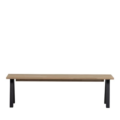Banc en bois piétement en A L160cm - TABLO WOOOD
