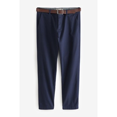 Pantalon Chino  Coupe  Droite Avec Ceinture NEXT