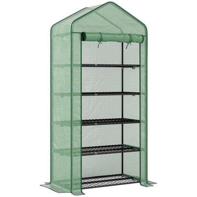 Serre Acier Vert OUTSUNNY