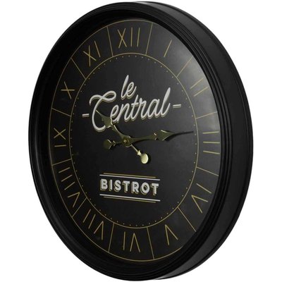 Horloge ronde en plastique Bistrot 50 cm CMP