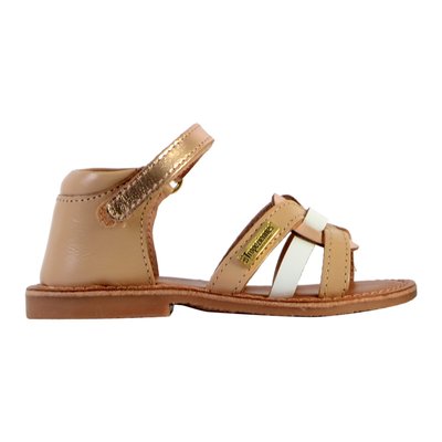 Sandale Plate Cuir  Badari LES TROPEZIENNES PAR M BELARBI