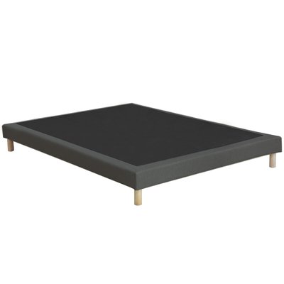 Base letto imbottita déco con 12 doghe e piedini LA REDOUTE INTERIEURS