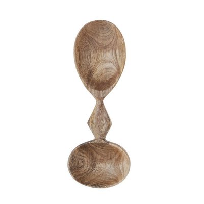 Cuillère sculptée double manguier rustique MADAM STOLTZ