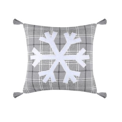 Coussin Etoile de neige Vaujany EDEN