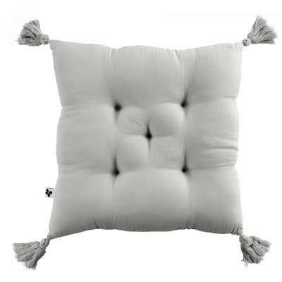 Coussin de chaise Assise matelassée gaze de coton gaia EDEN