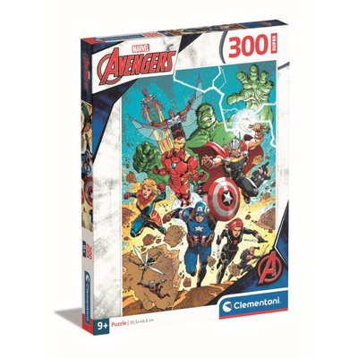 300 pièces super - marvel, the avengers CLEMENTONI