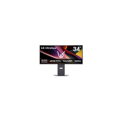 Ecran PC Gamer 34G600A 34" Incurvé 1800R WQHD 160Hz VA HDR10 AMD FreeSync & G-Sync LG