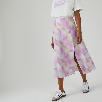 Jupe imprimé tie and dye, longueur midi LA REDOUTE COLLECTIONS