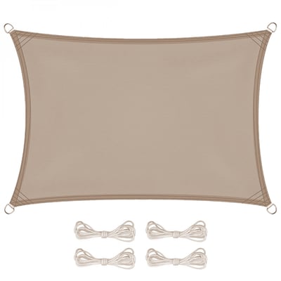 Voile d'ombrage rectangulaire LINXOR