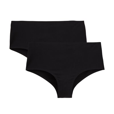 2er-Pack Shortys Invisible, Mikrofaser LA REDOUTE COLLECTIONS