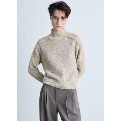 Pull-over maille col montant MANGO