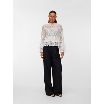 VMTESSA Taille haute Wide Leg Fit Jeans Jean à coupe large VERO MODA