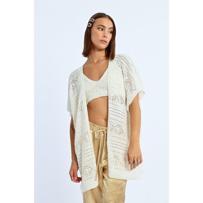 Kimono ouvert en crochet LILI SIDONIO