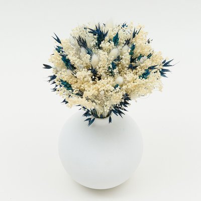 Buquê Oceano XXL, flores secas e preservadas, Klumba KLUMBA