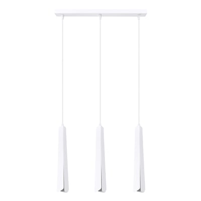Suspension Acier Blanc G9 3 Prysm Line EDEN