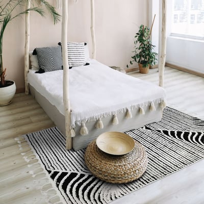 Tapis et relief motifs montagnes   GRAPHICA THE DECO FACTORY