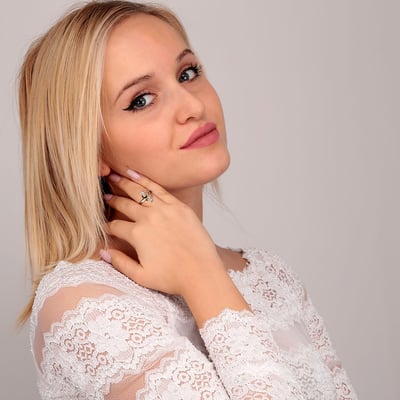 Bague en acier ABBRACCIO MORELLATO