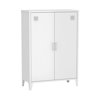 Commode/armoire industrielle métal 2 portes SOHO SWEEEK