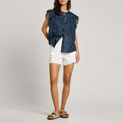 Blouse Imprimée À Manches Papillon PEPE JEANS