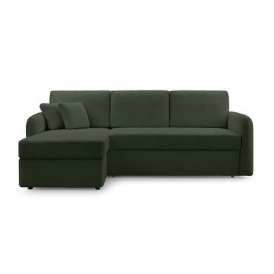 Canapé d'Angle Convertible en Tissu bouclette 4 places - POCATELLO LISA DESIGN