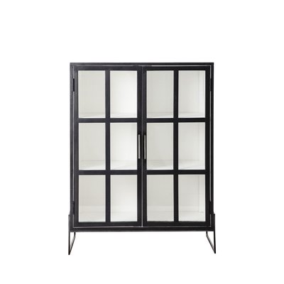 Vaisselier 2 portes en bois et métal - Opal BLOOMINGVILLE