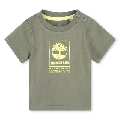 T-shirt pressionné en coton TIMBERLAND