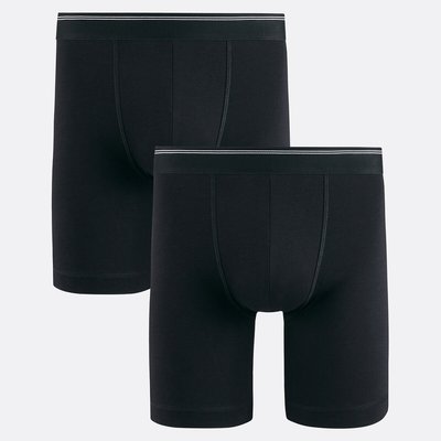 Set of 2 plain black long johns LA REDOUTE COLLECTIONS