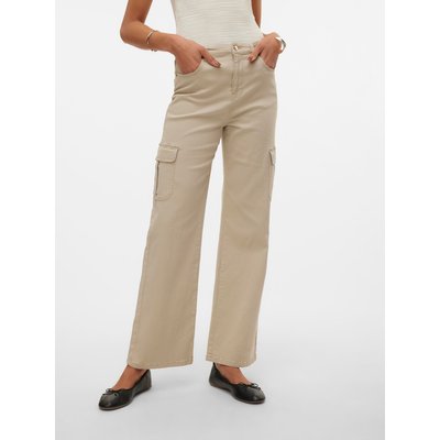 VMTESSA Taille haute Wide Fit Jeans Jean à coupe large VERO MODA