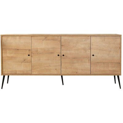 Buffet 4 portes en aggloméré Calvin HANAH HOME