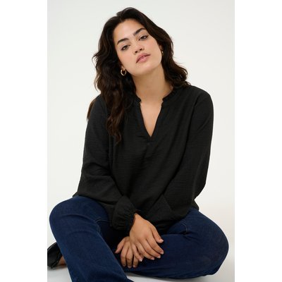 Blouse à manches longues KColina KAFFE CURVE