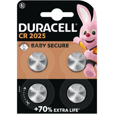 Pile DL/CR 2025 x4 DURACELL