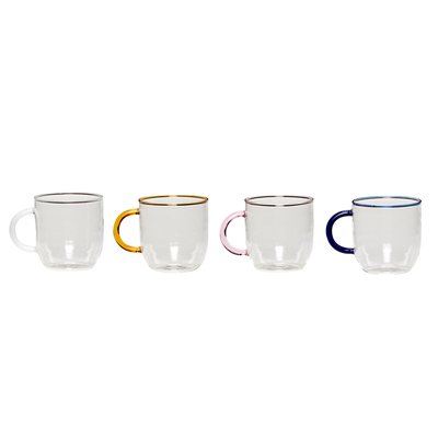Mugs en verre KIOSK HUBSCH