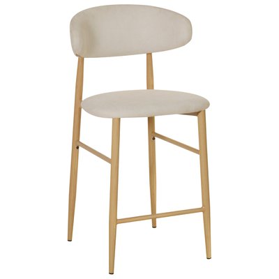 Tabourets de bar en tissu, lot de 2, Simon, SIMON HAPPY GARDEN