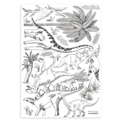 Stickers muraux les dinosaures DINOSAURUS LILIPINSO