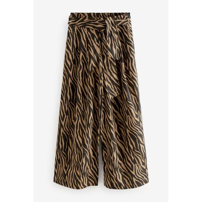 Pantalon coupe large à nouer la taille NEXT