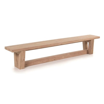 Banc de jardin en teck recyclé, DUNDEE GESCOVA