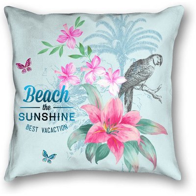 Coussin déco polyester imprimé C DESIGN HOME TEXTILE