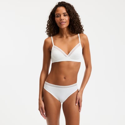 Sujetador triangular moldeado de microfibra, Vikie LA REDOUTE COLLECTIONS