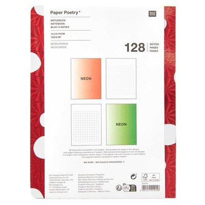 Bloc notes Champignon - amanite de mouche RICO DESIGN
