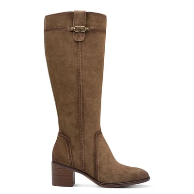 Bottes à talons, en cuir suède TAMARIS
